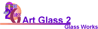 Art Glass 2 Glass Works logo.